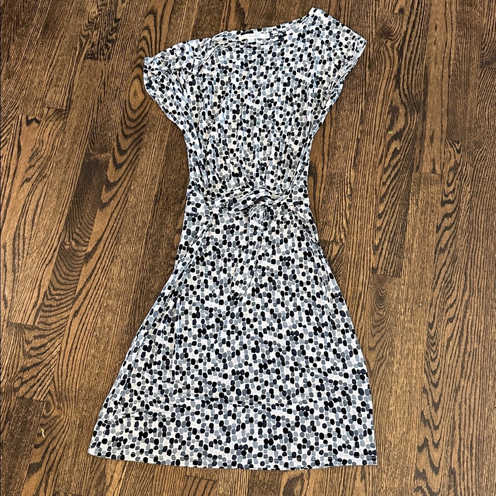 Boden Black and Gray Dress